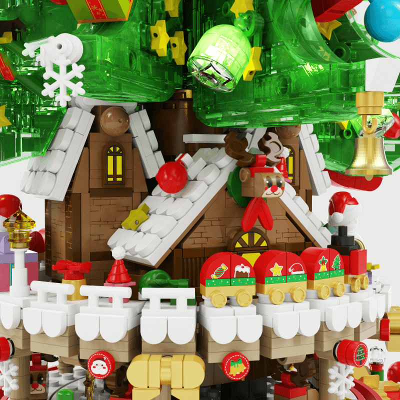 Brick MOC Monumental Christmas Tree - Ultimate Edition | 2962pcs - Brick Car Merchant