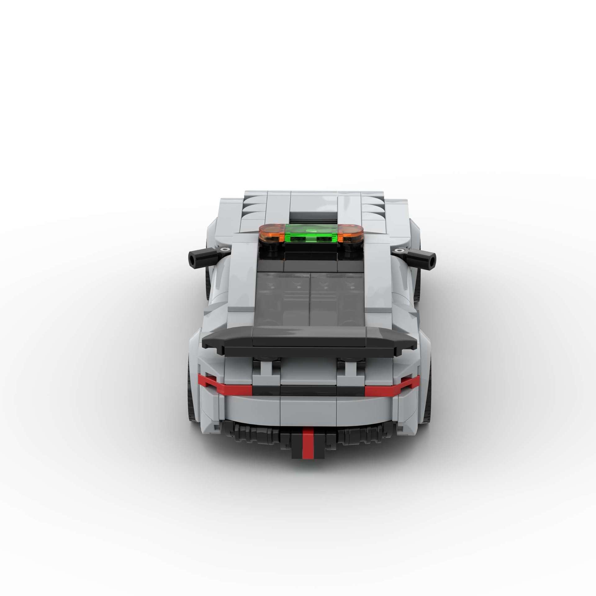 Brick MOC GT-R Formula Safety Car - Brick Car Merchant