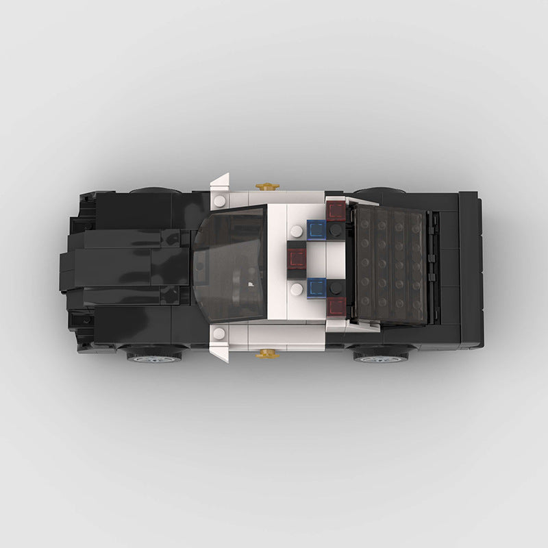 Brick MOC Chevrolet Camaro Police - Brick Car Merchant