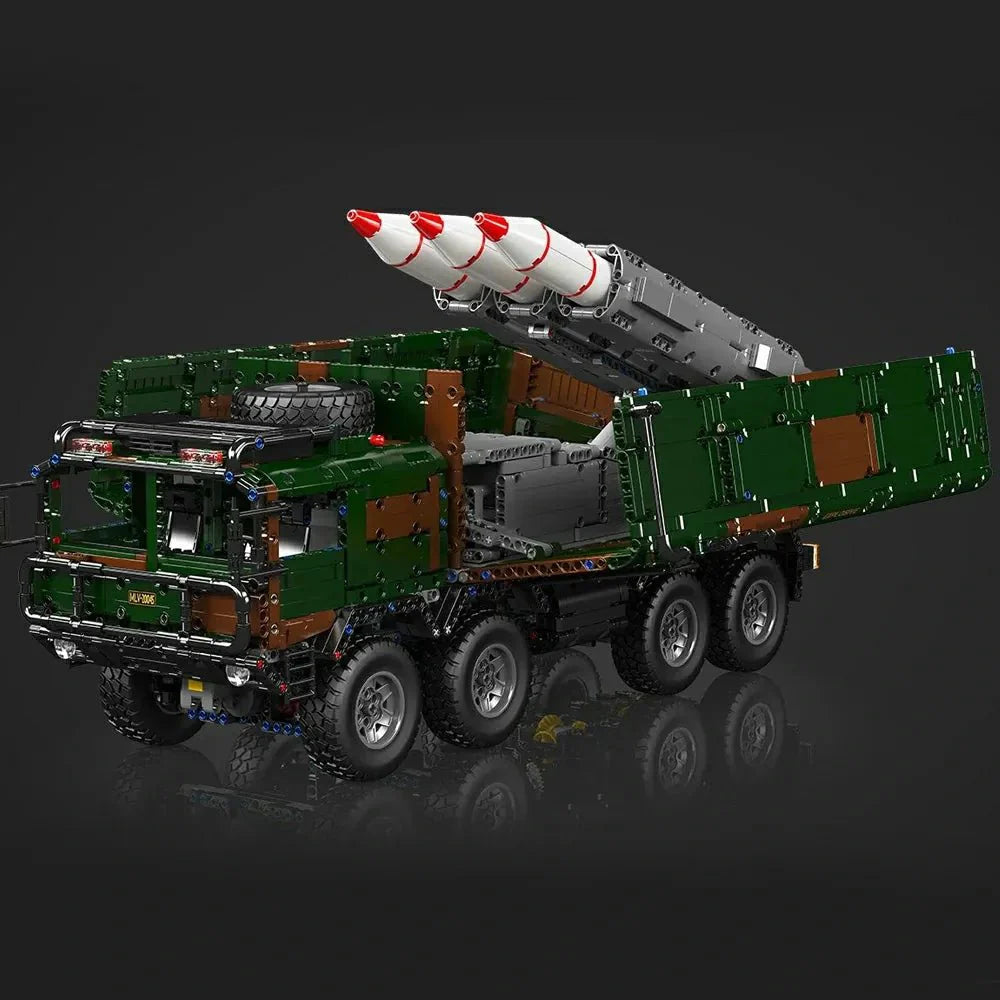 Brick MOC 8x8 Desert Heavy Hauler | 3594pcs - Brick Car Merchant