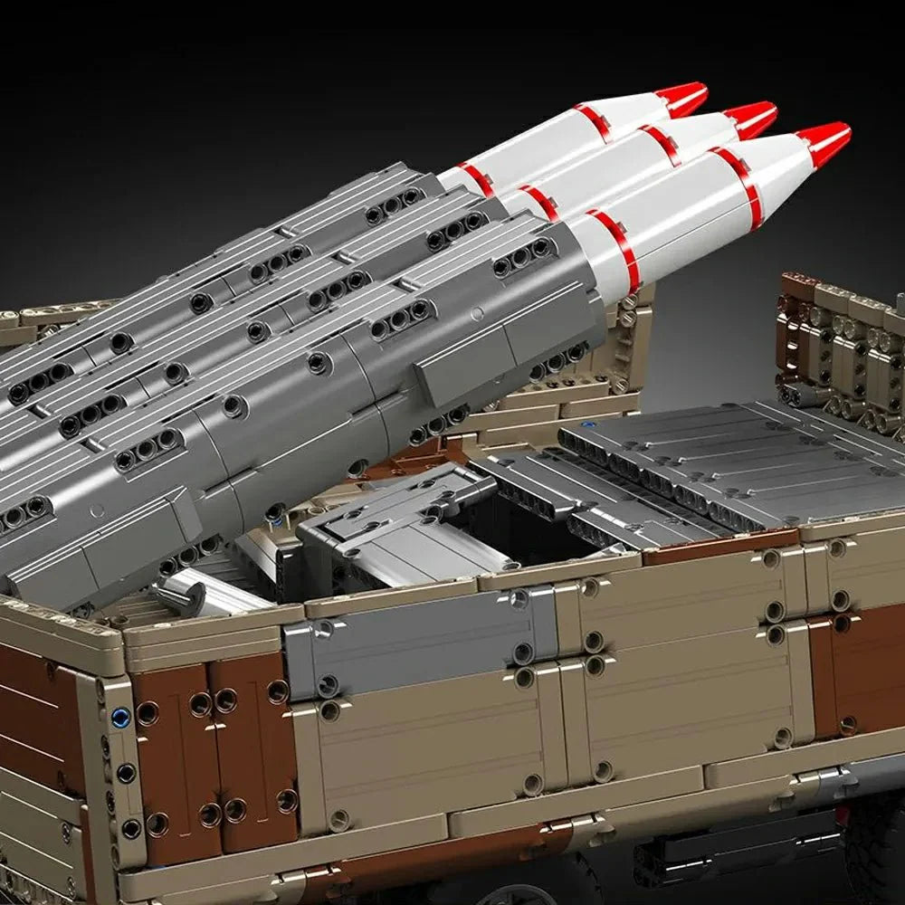 LEGO MOC 8x8 Desert Heavy Hauler | 3594pcs - Brick Car Merchant