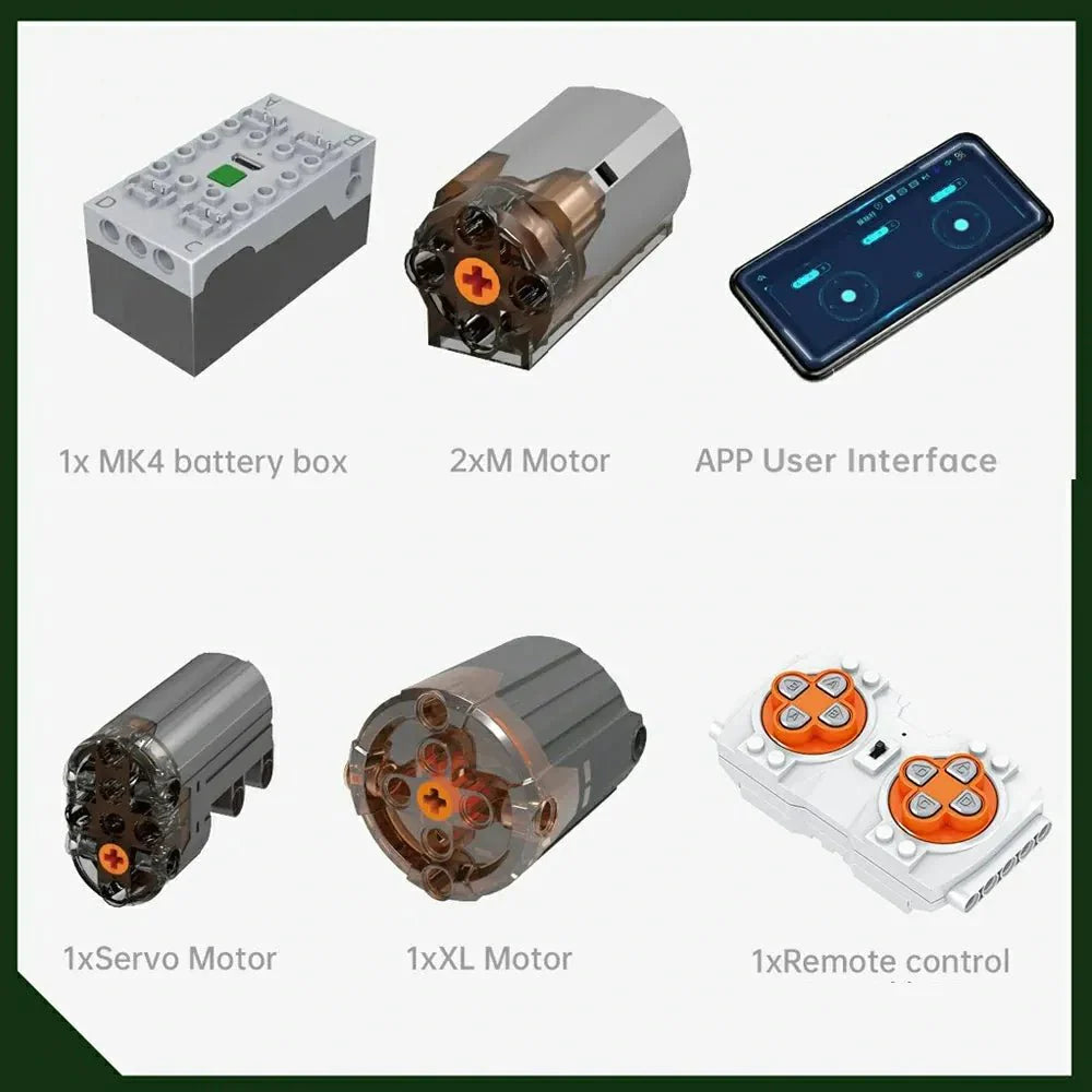 LEGO MOC 8x8 Desert Heavy Hauler | 3594pcs - Brick Car Merchant