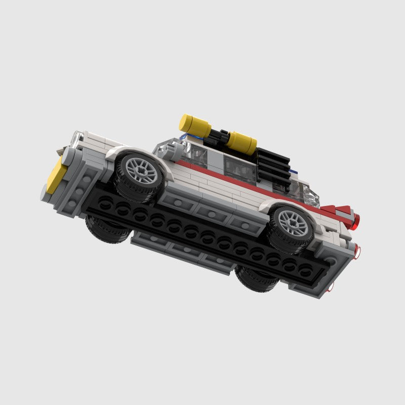 Brick MOC Ghostbusters Ecto-1 Cadillac Miller-Meteor Sentinel - Brick Car Merchant
