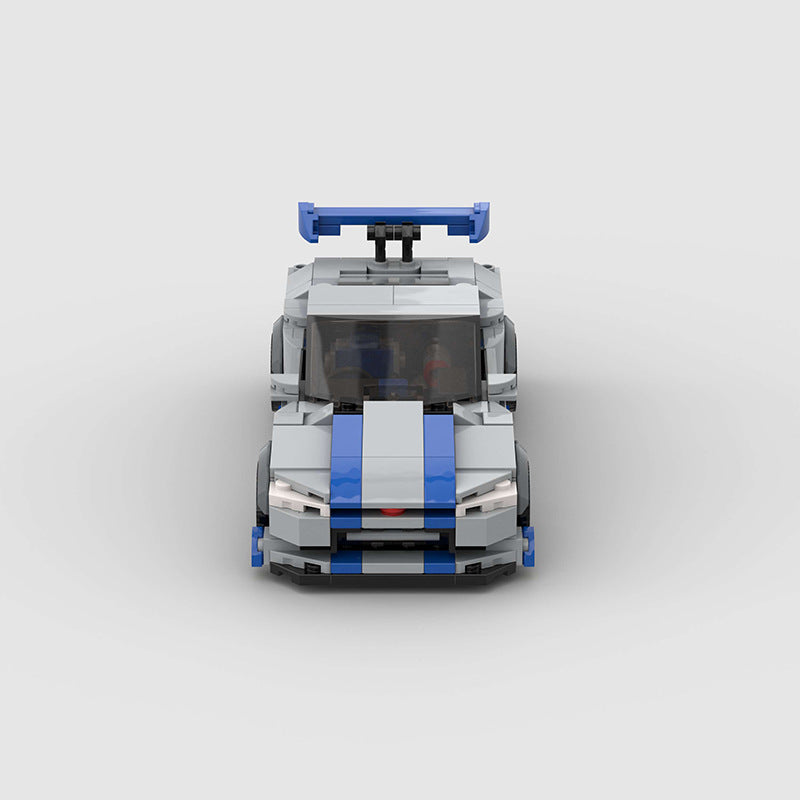 Brick MOC Nissan Skyline GTR R34 Paul Walker - Brick Car Merchant