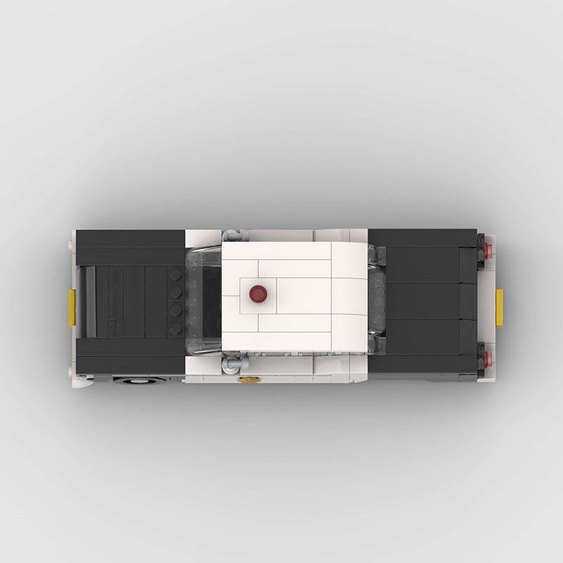 Brick MOC 1959 Ford Custom 300 Police - Brick Car Merchant