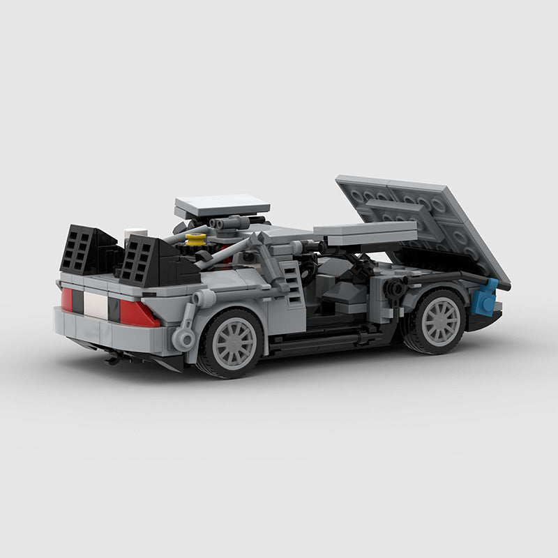 Brick MOC DeLorean DMC-12 Back to the Future - Brick Car Merchant