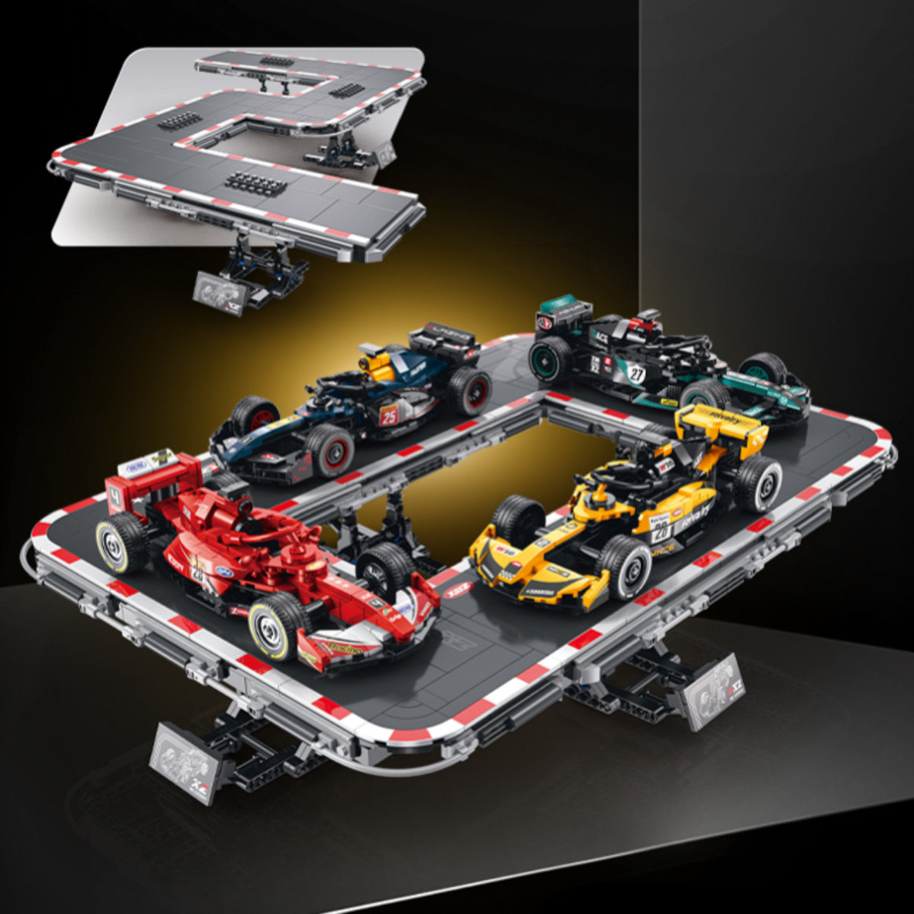 Brick MOC French Single Seater | 402pcs - Brick Car Merchant