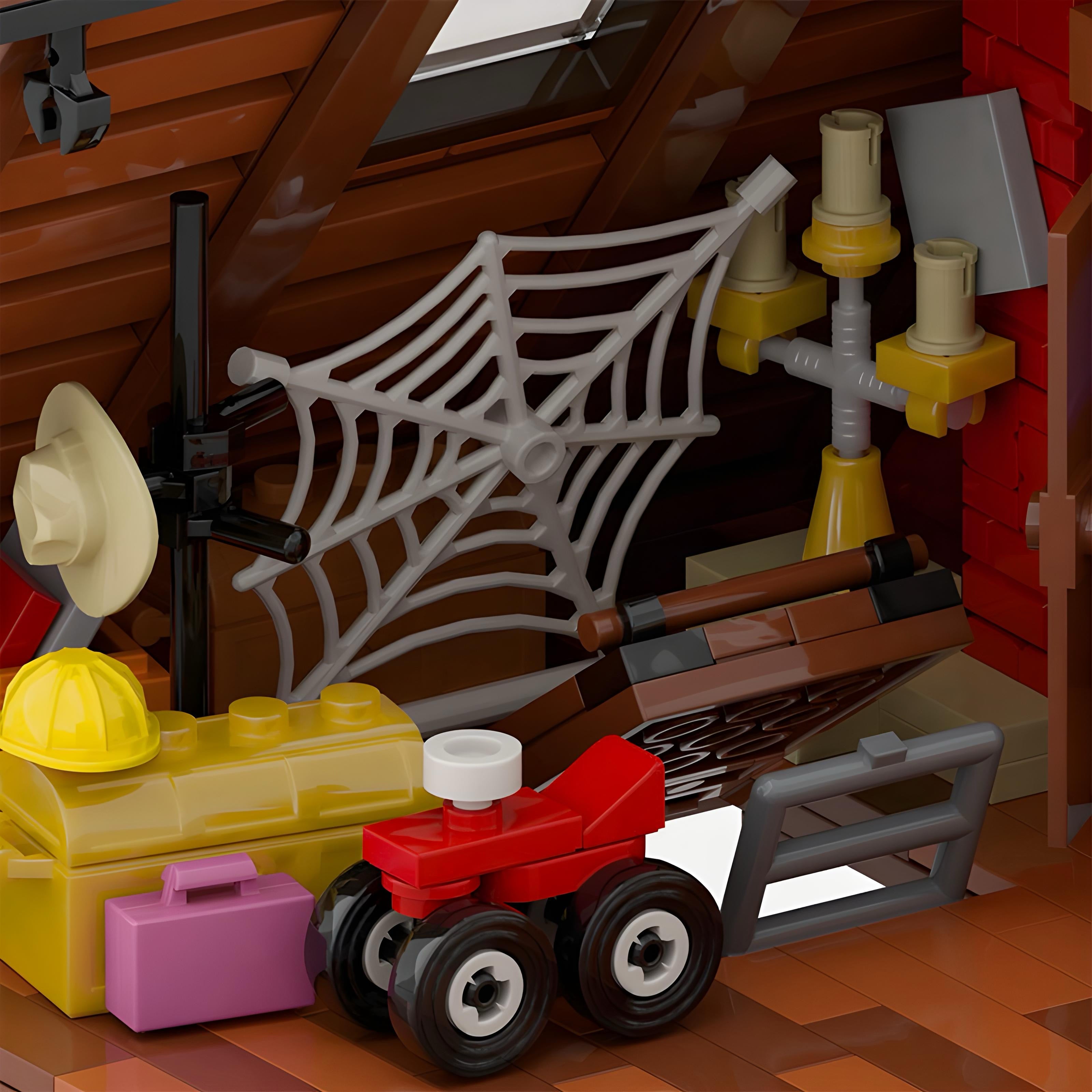 Brick MOC Enchanted Attic | 546pcs - Brick Car Merchant