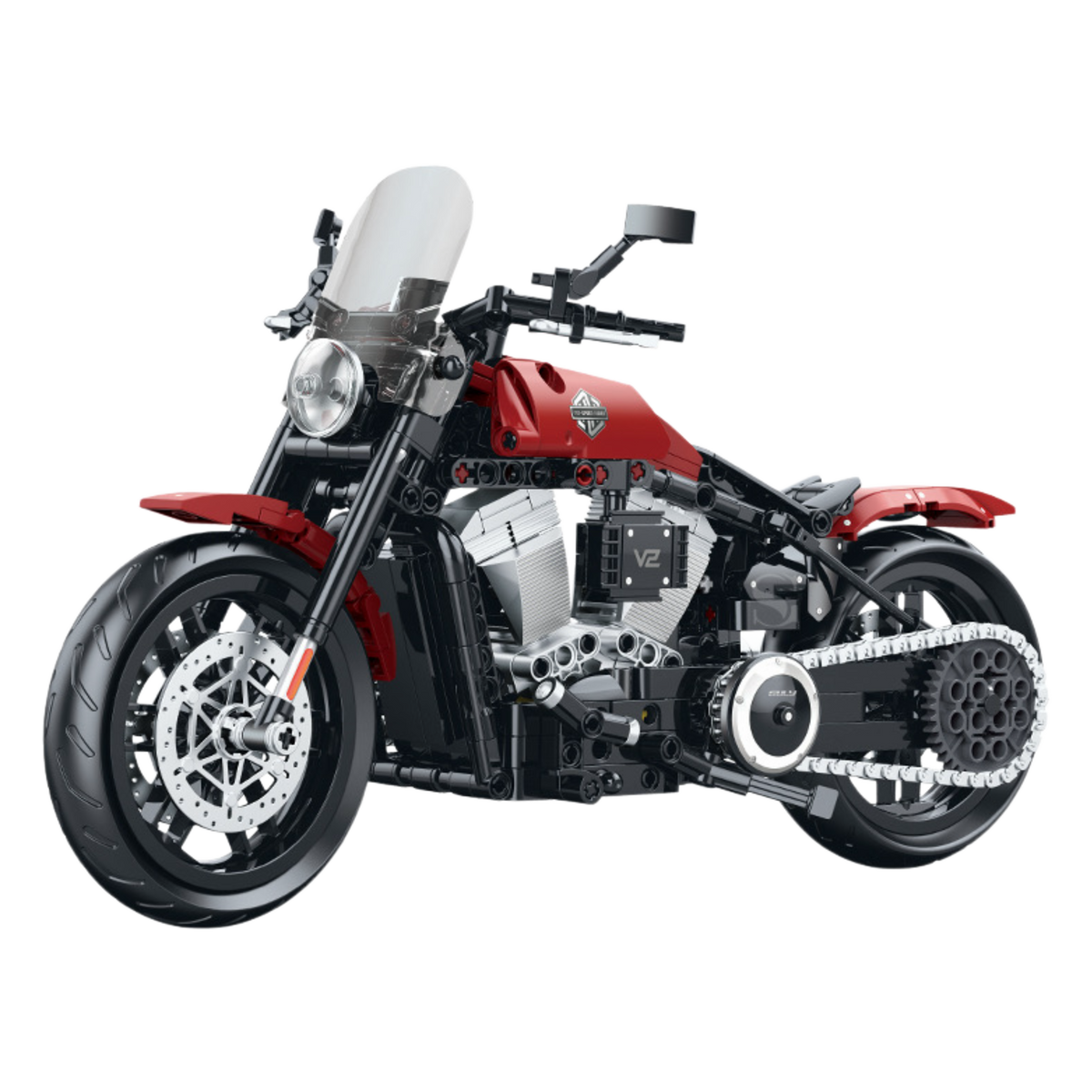 Harley-Davidson Softail Slim 1:8 building set - image 1