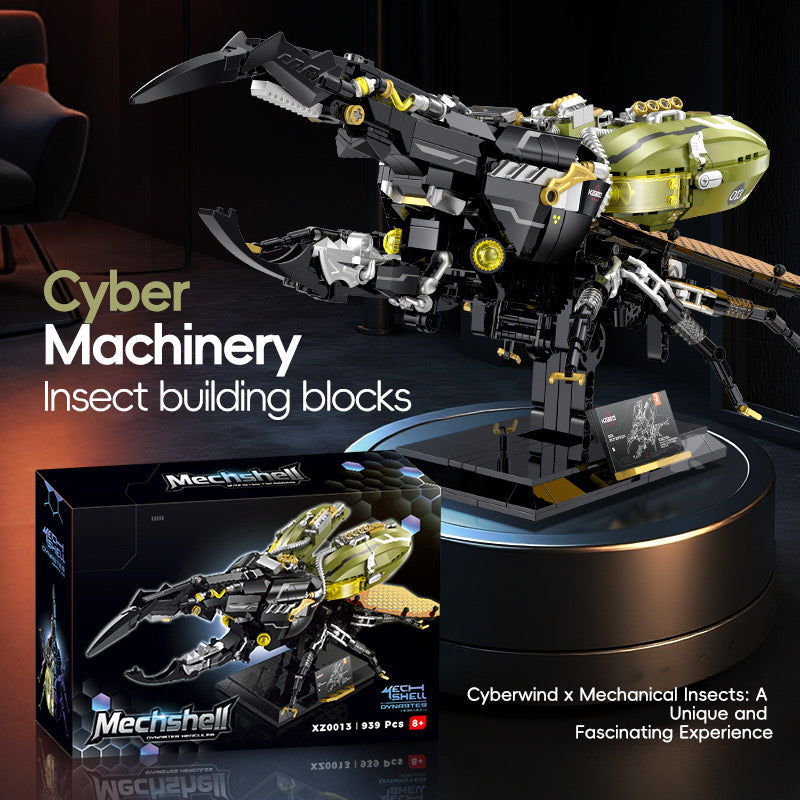 Brick MOC Hercules Beetle Mechanical Insect | 939pcs - Brick Car Merchant