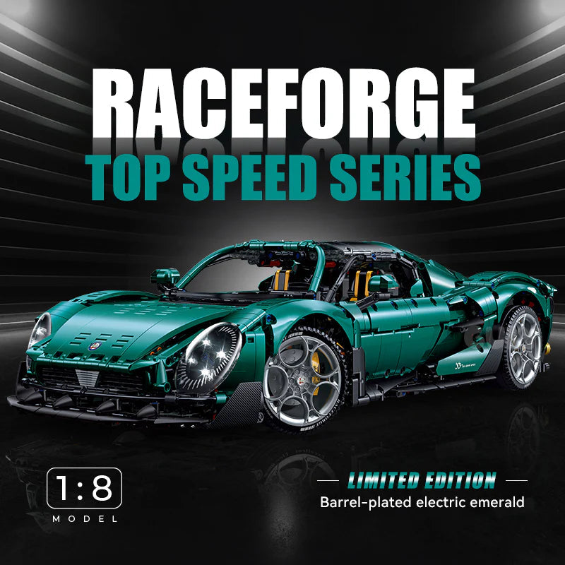 LEGO MOC Alfa Romeo Supercar | Remote Control, Electric Doors, Electric Air Suspension, Steam Spray System, 4368 pcs - Brick Car Merchant LEGO MOC Alfa Romeo Supercar | Remote Control, Electric Doors, Electric Air Suspension, Steam Spray System, 4368 pcs - Brick Car Merchant