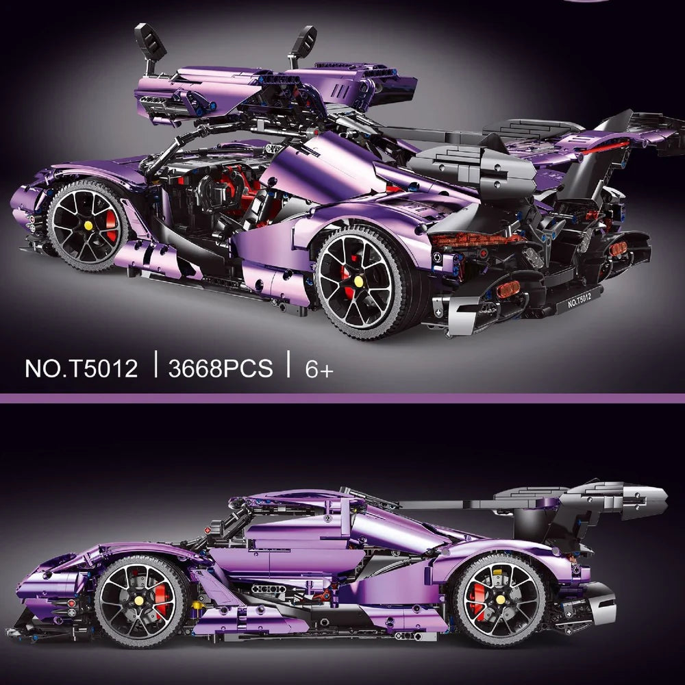 Brick MOC Apollo Intensa Emozione | 3668 pcs - Brick Car Merchant