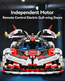 LEGO MOC Apollo Race Car | Remote Control, Drift, Electric Gullwing Doors, 2732 pcs - Brick Car Merchant LEGO MOC Apollo Race Car | Remote Control, Drift, Electric Gullwing Doors, 2732 pcs - Brick Car Merchant