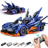 LEGO MOC Apollo X1 | Remote Control, Drift, Colour Light Wheels, Jet Propulsion, Armour Explosion Mode, 2381 Pcs - Brick Car Merchant LEGO MOC Apollo X1 | Remote Control, Drift, Colour Light Wheels, Jet Propulsion, Armour Explosion Mode, 2381 Pcs - Brick Car Merchant