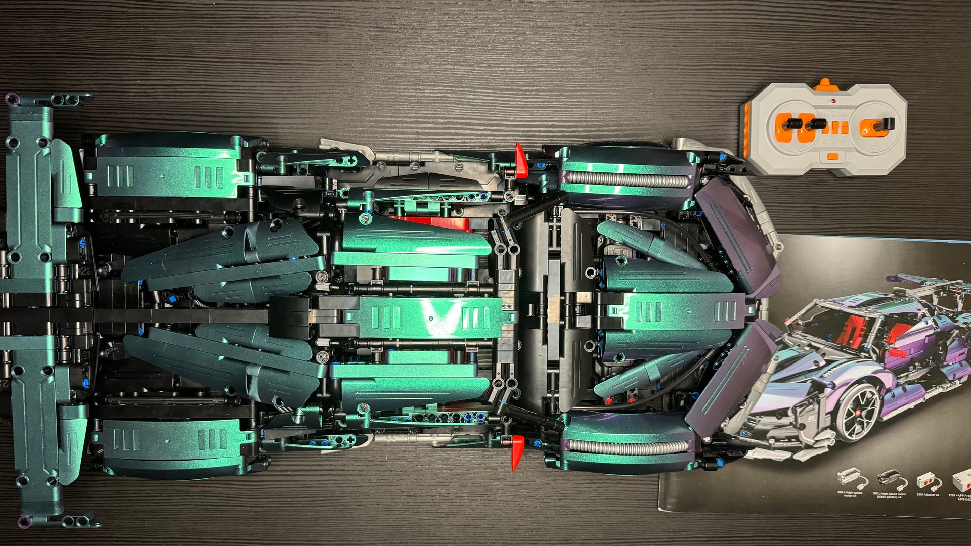 Apollo IE Plated LEGO MOC Build After Desktop