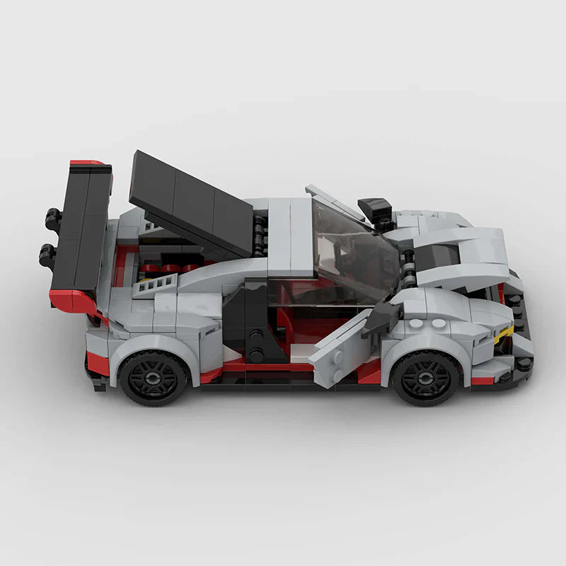 Brick MOC Audi R8 LMS GT4 - Brick Car Merchant