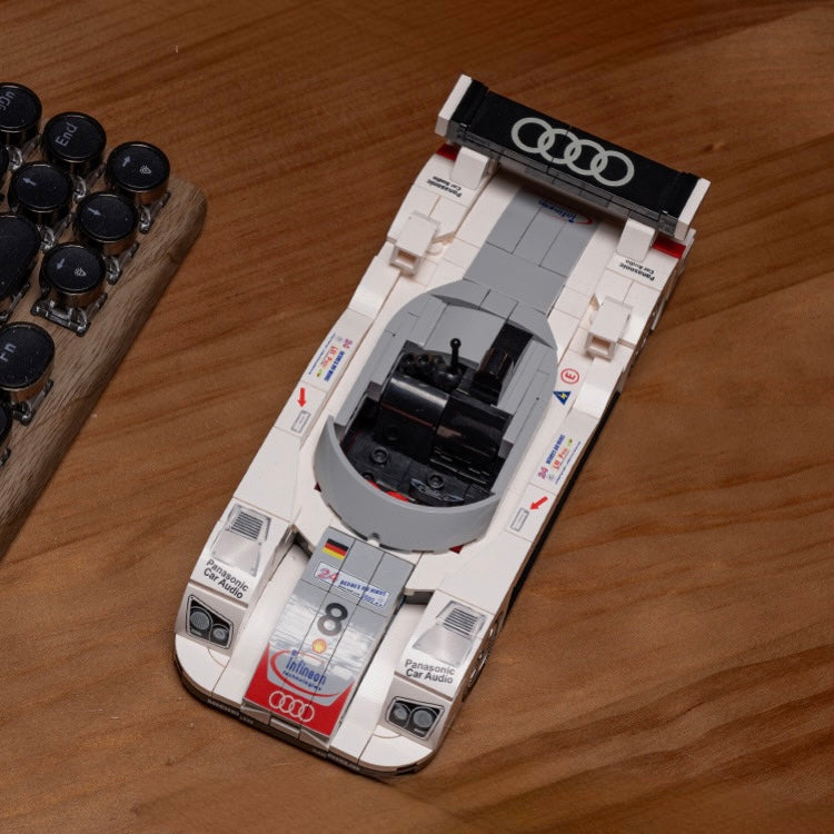 Brick MOC Audi R8 Le Mans 2000 - Brick Car Merchant
