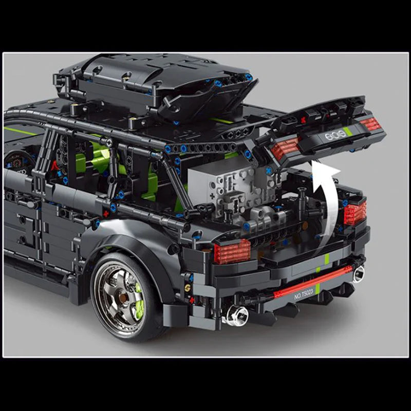Brick MOC Audi RS6 | 2896 pcs - Brick Car Merchant