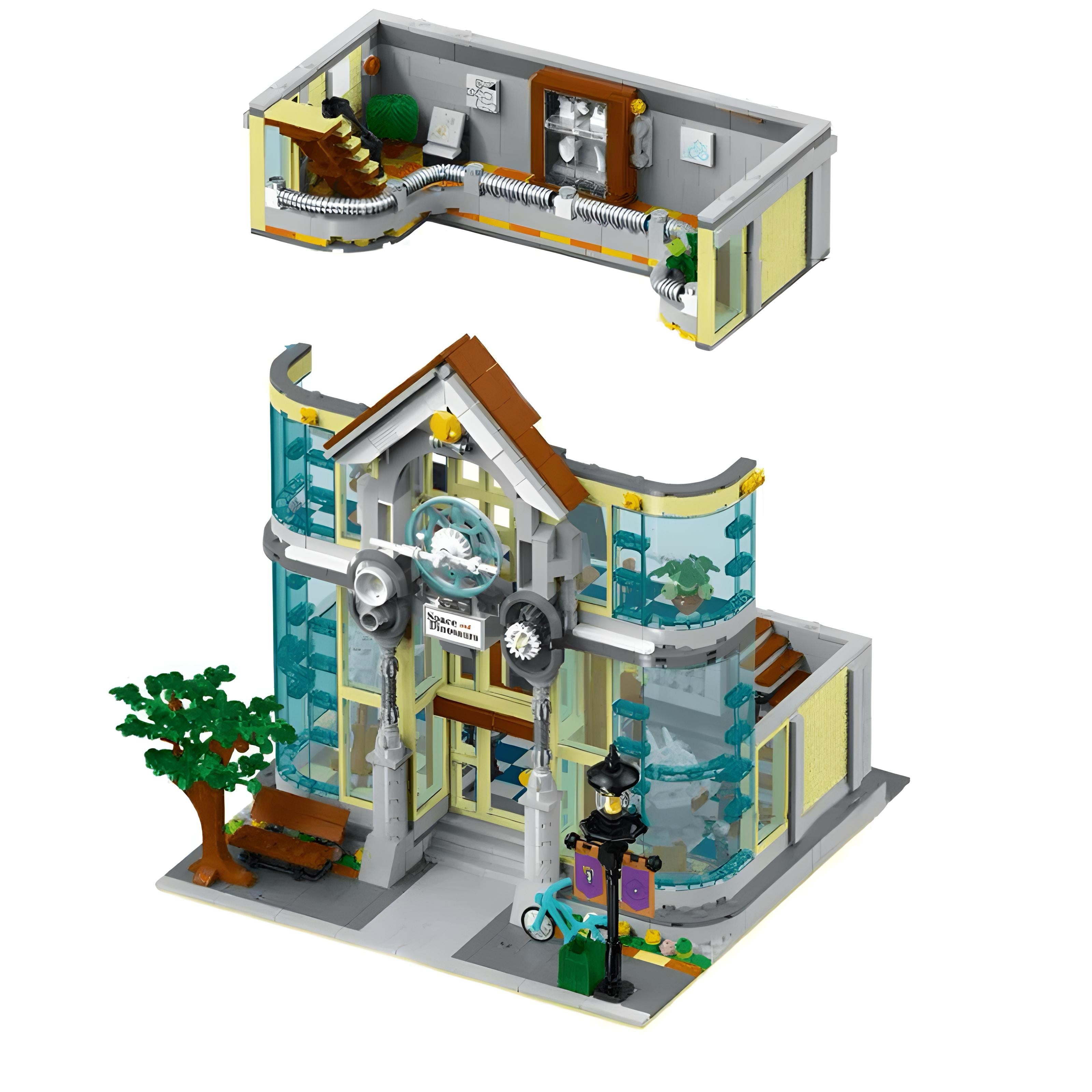 Brick MOC Science Museum | 3793pcs - Brick Car Merchant