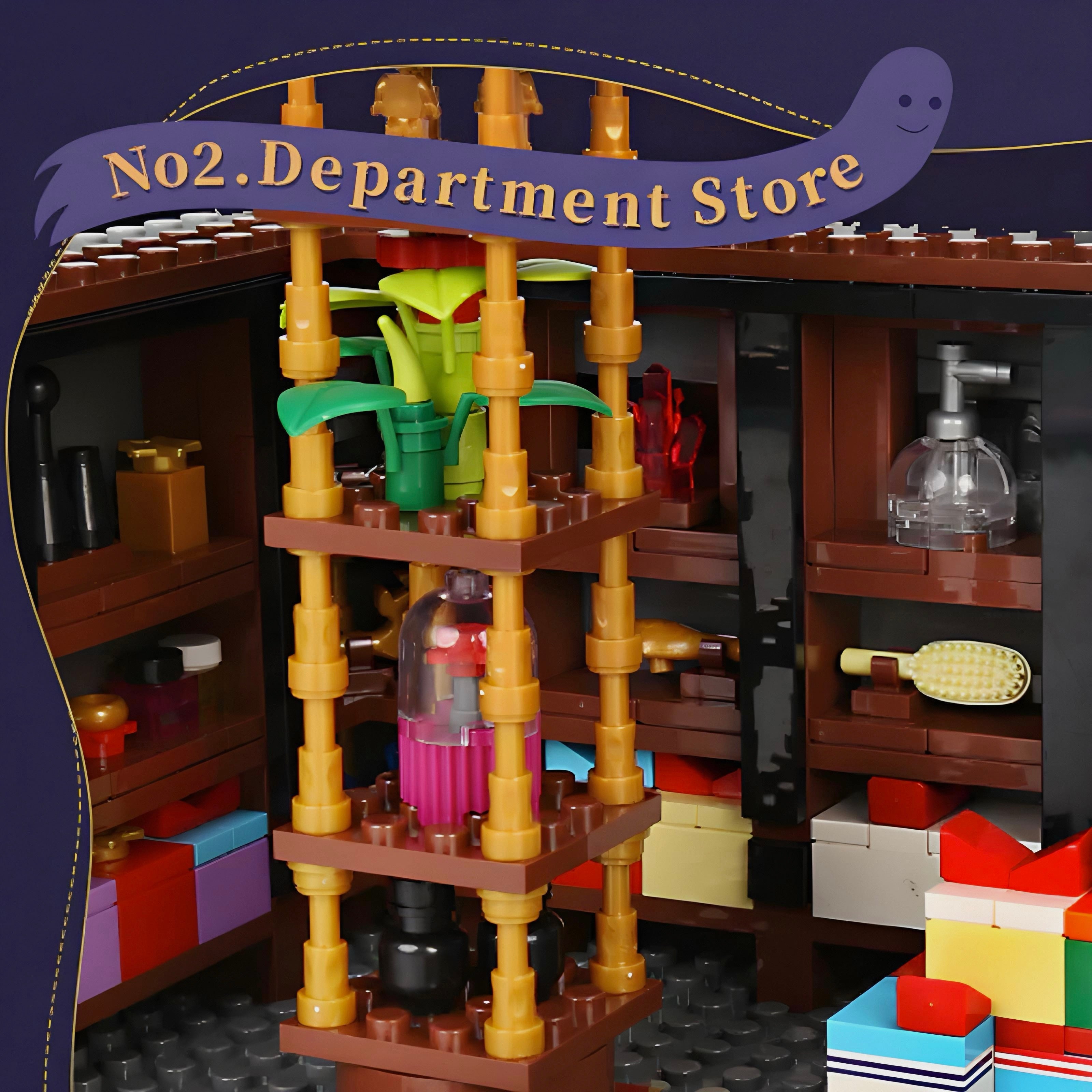 Brick MOC Magic Potion Store | 3364pcs - Brick Car Merchant