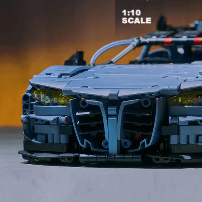 Brick MOC BMW M4 CSL DTM | Remote Control, Opening Features, 2280 pcs - Brick Car Merchant