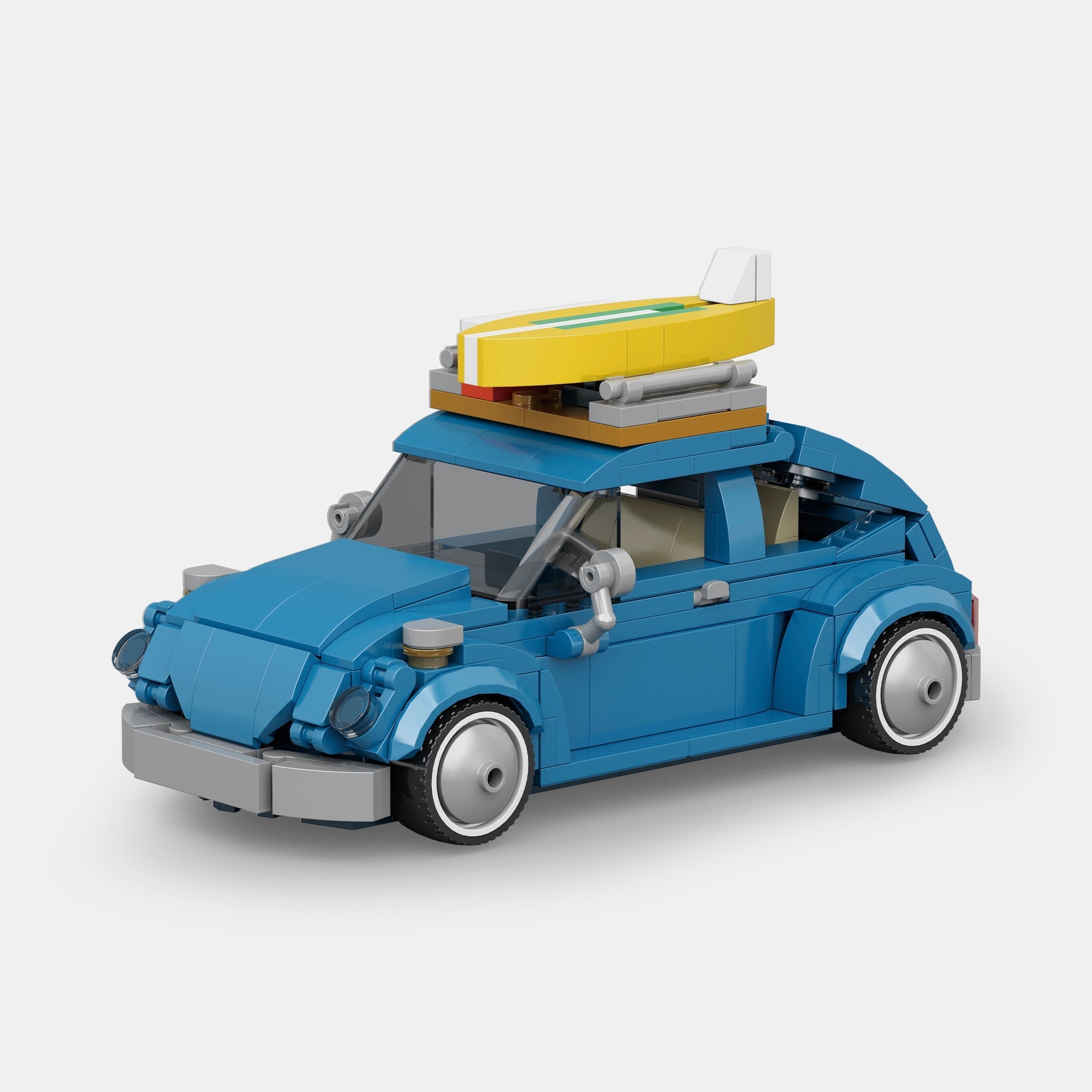 Brick MOC Beetle Summer - Brick Car Merchant