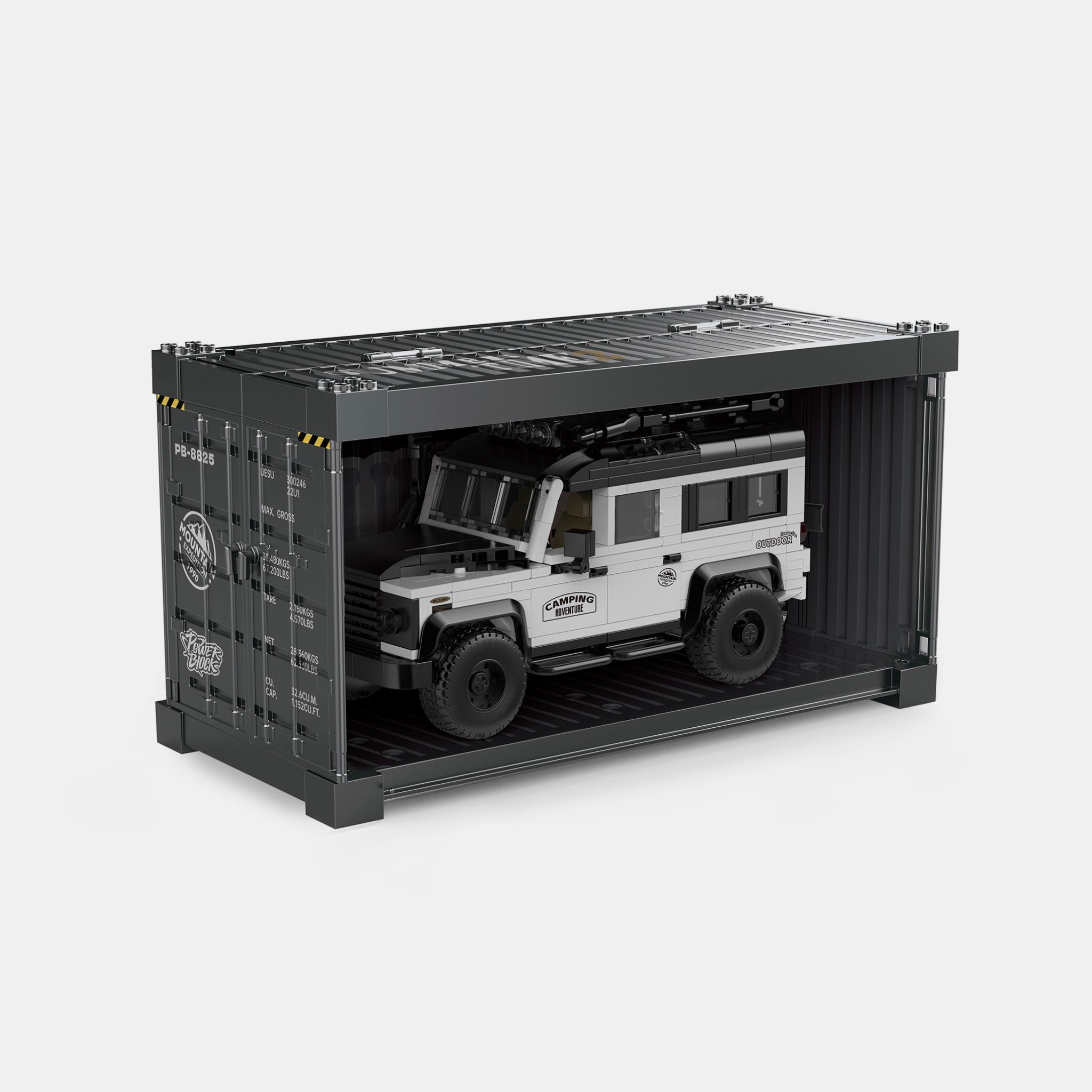 Brick MOC British Camper Off-Roader - Brick Car Merchant
