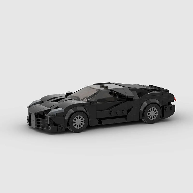 Brick MOC Bugatti La Voiture Noire - Brick Car Merchant