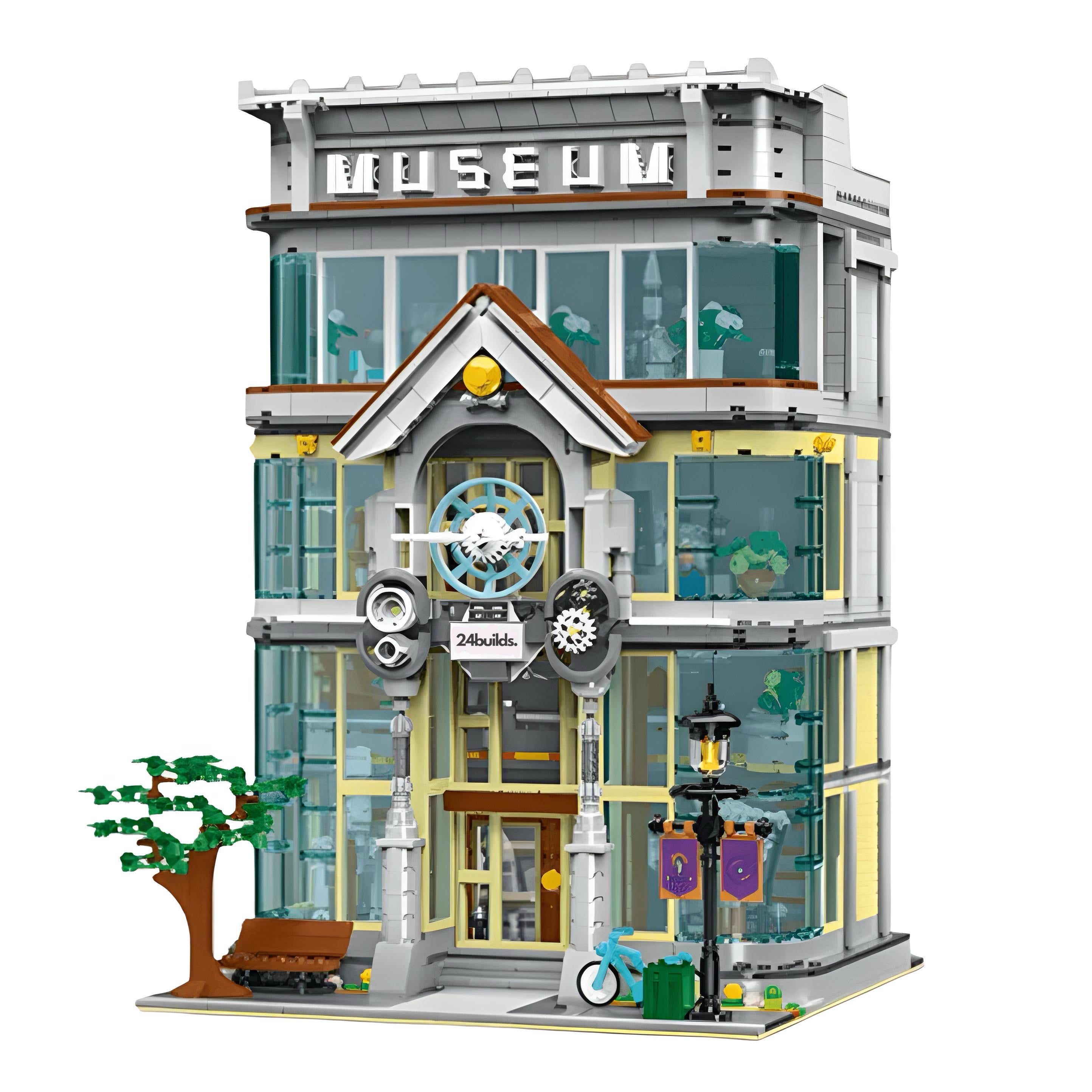 Brick MOC Science Museum | 3793pcs - Brick Car Merchant
