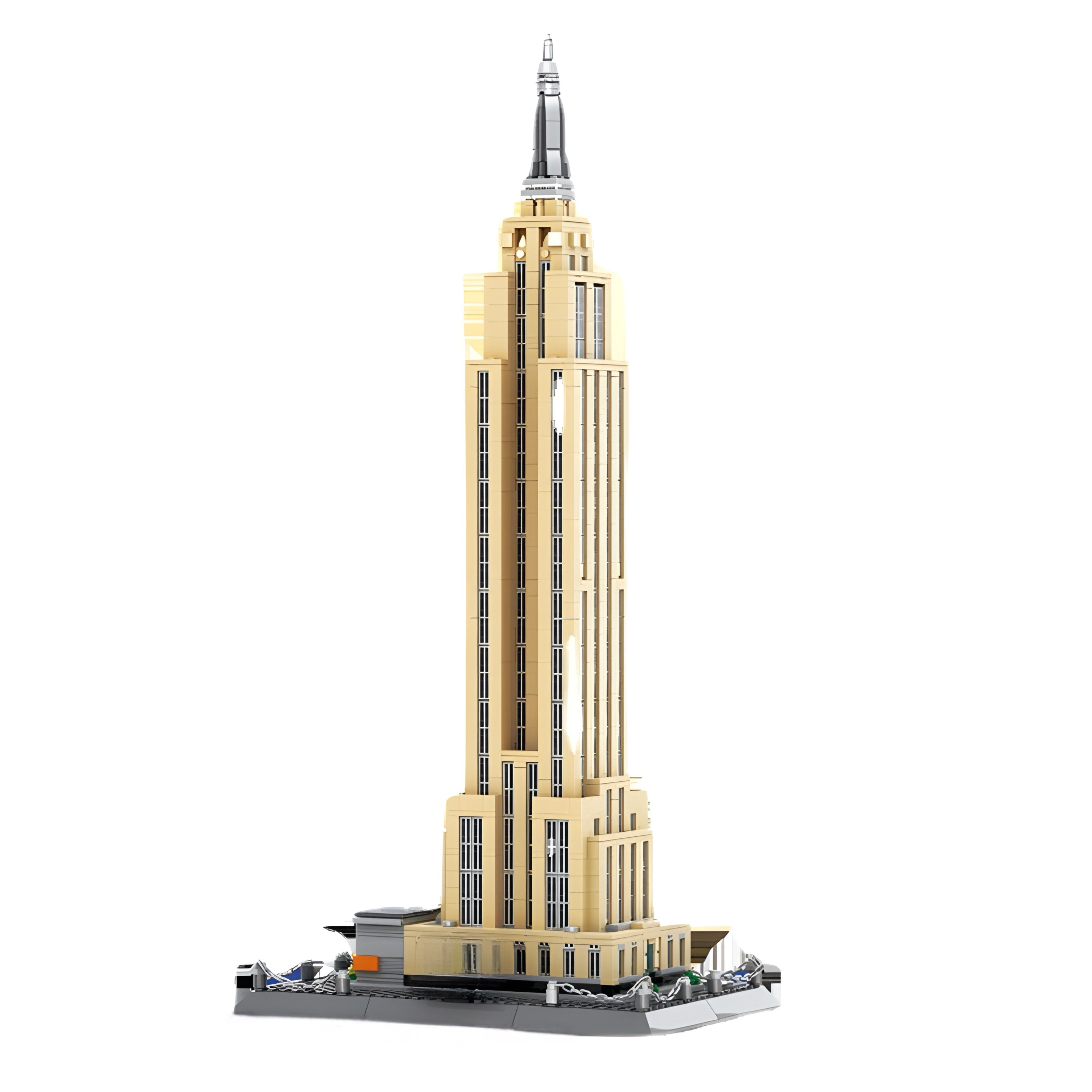 Brick MOC Empire State Building | 1572pcs - Brick Car Merchant