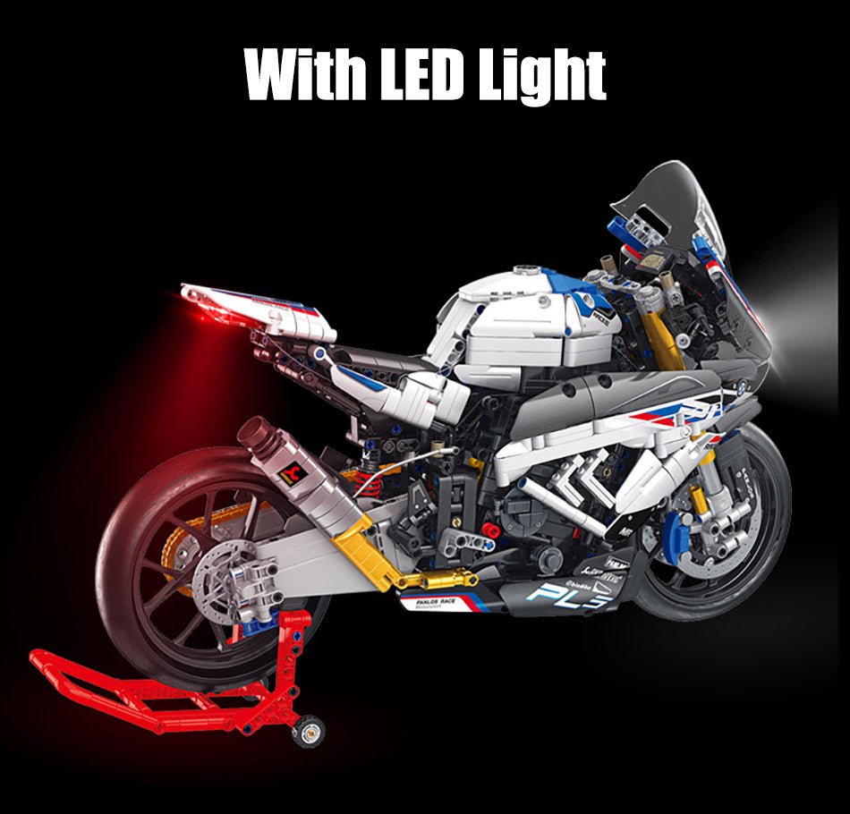 Brick MOC Carbon Track Superbike | 1972pcs - Brick Car Merchant