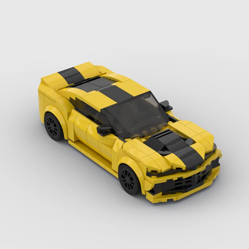 Brick MOC Chevrolet Camaro - Brick Car Merchant