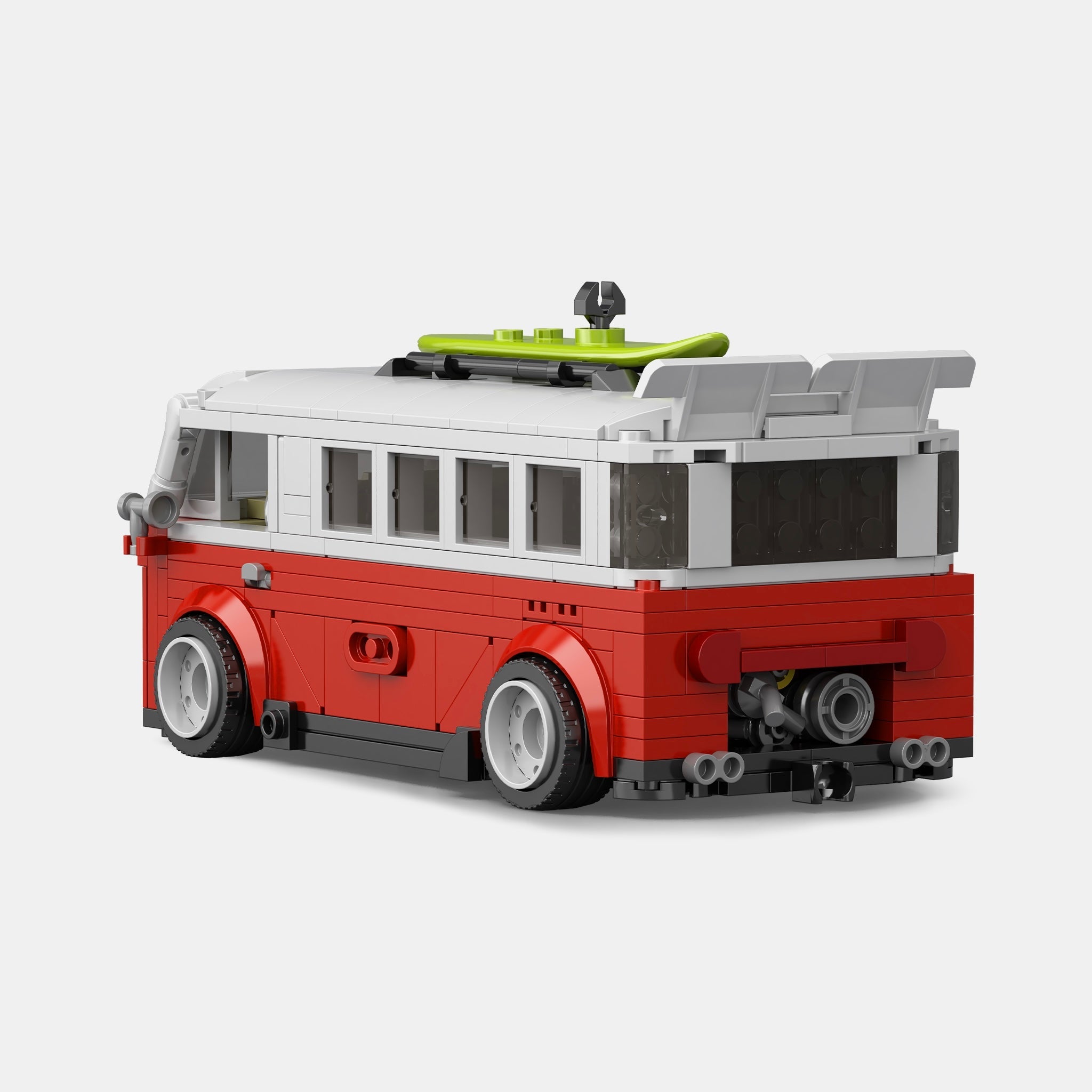 Brick MOC Classic Surf Camper - Brick Car Merchant