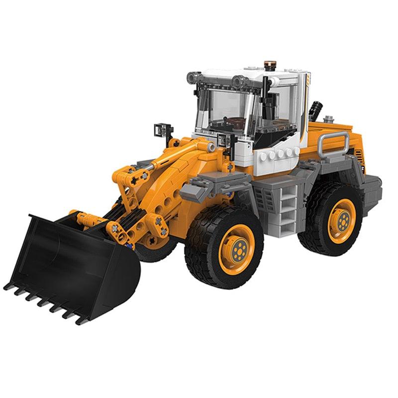 Brick MOC Compact Forklift Loader | 694pcs - Brick Car Merchant