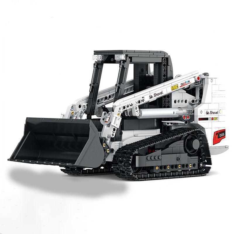 Brick MOC Compact Skid-Steer Loader | 1366pcs - Brick Car Merchant