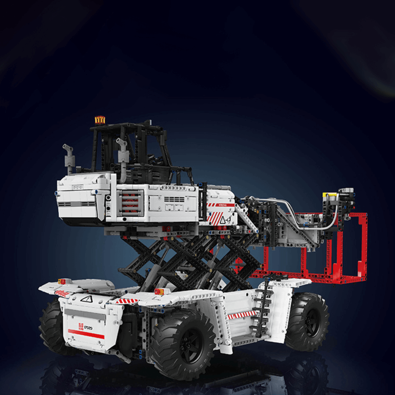 Brick MOC Container Forklift - Ultimate Edition | 4877pcs - Brick Car Merchant