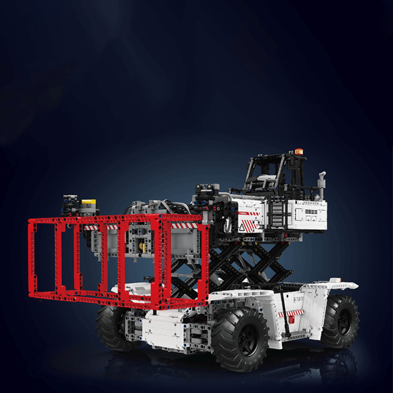 Brick MOC Container Forklift - Ultimate Edition | 4877pcs - Brick Car Merchant