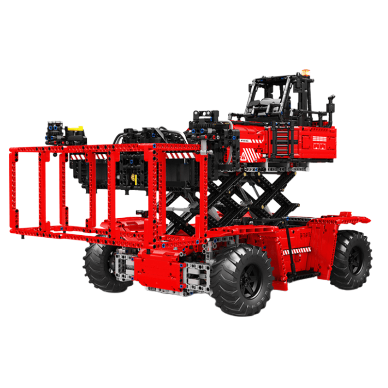 Brick MOC Container Forklift - Ultimate Edition | 4877pcs - Brick Car Merchant