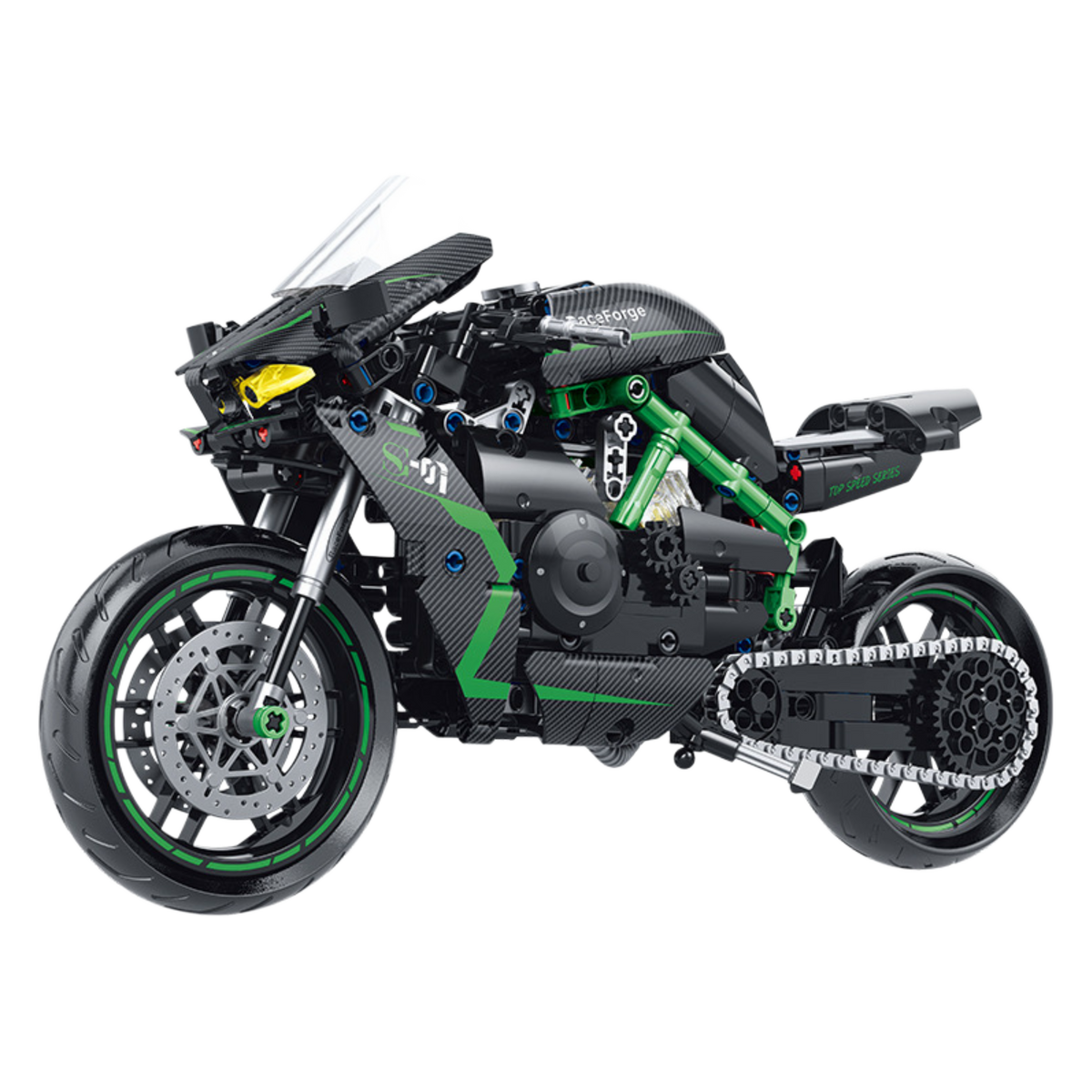 Kawasaki Ninja H2R 1:8 building set - image 1