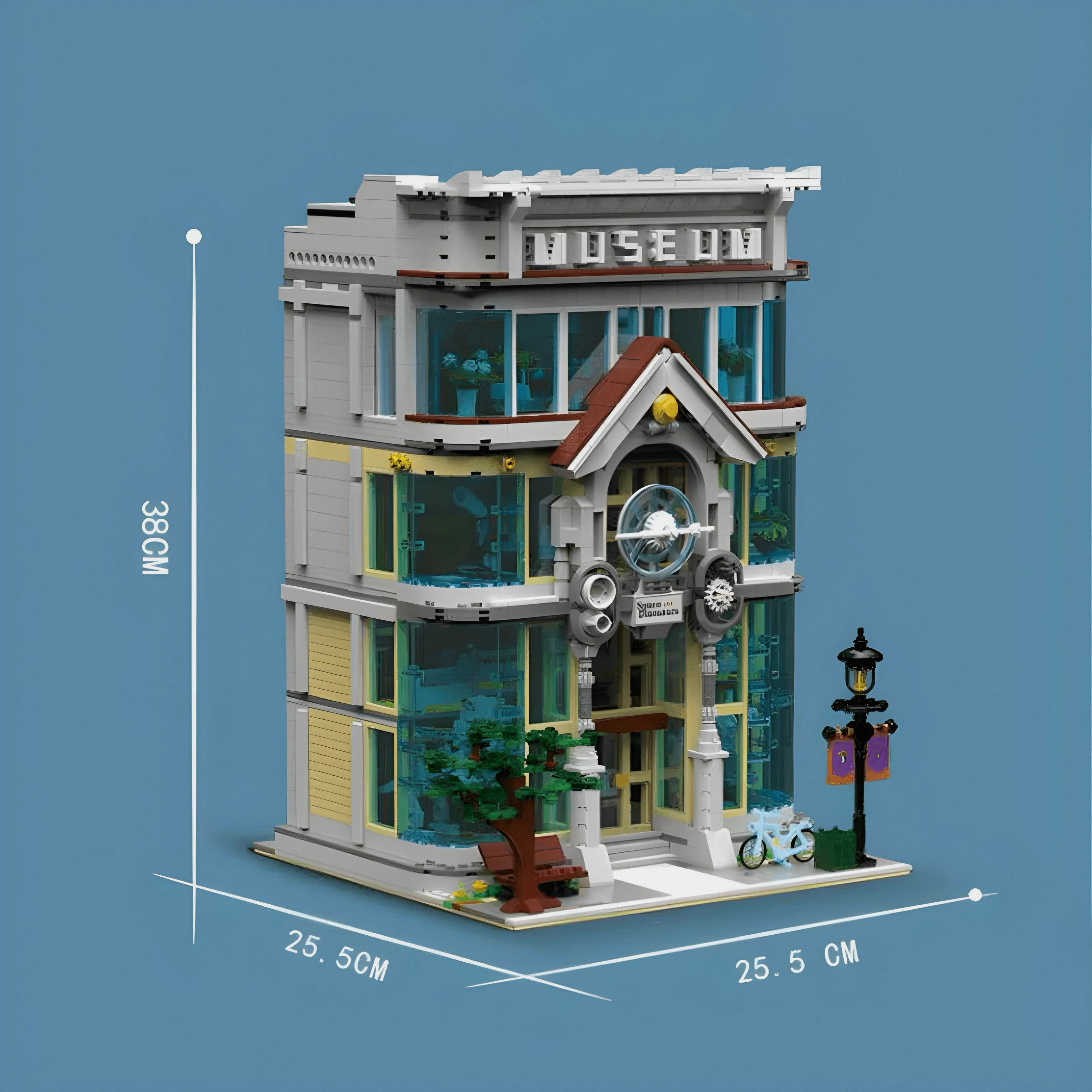 Brick MOC Science Museum | 3793pcs - Brick Car Merchant