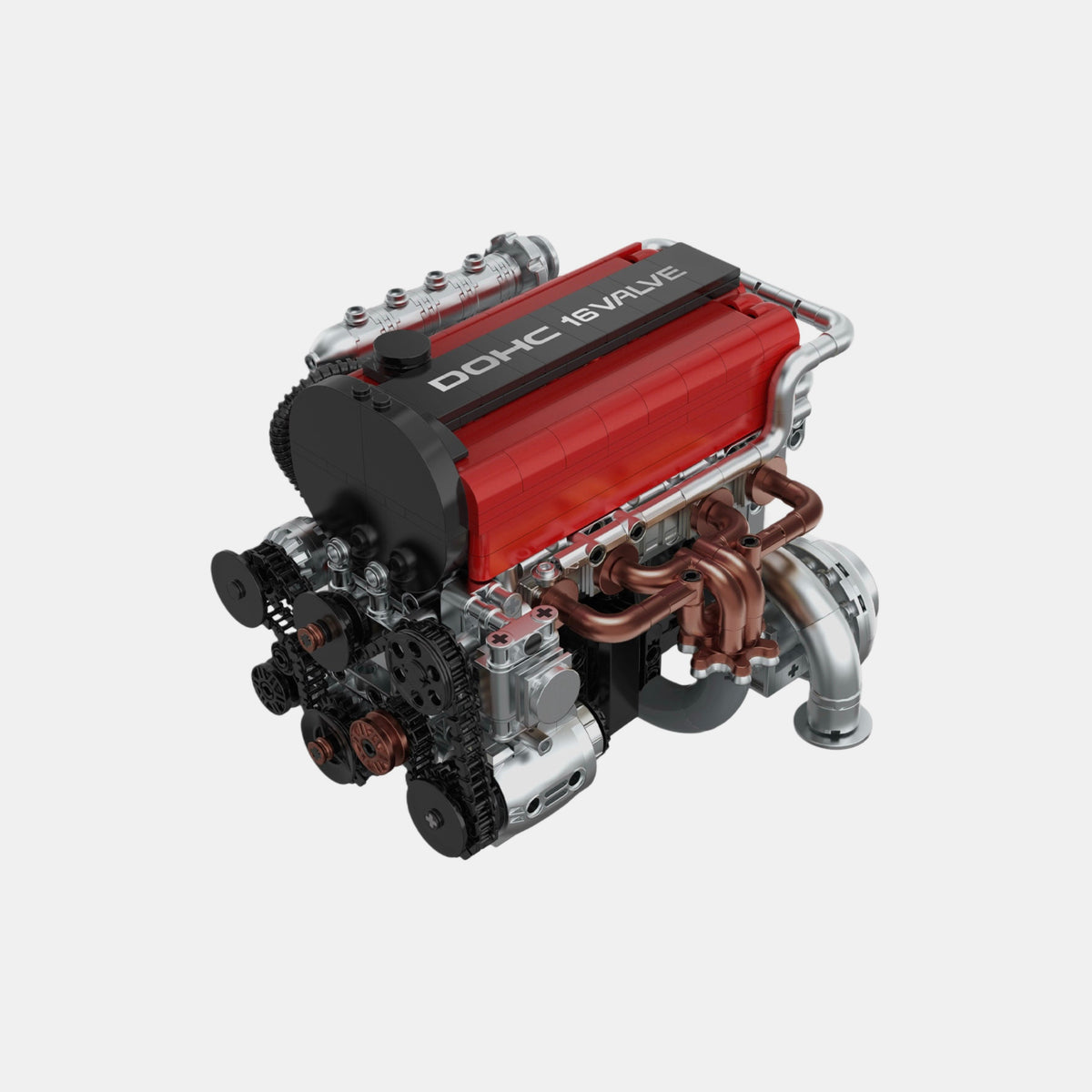 Brick MOC Mitsubishi 4G63 Engine - Brick Car Merchant