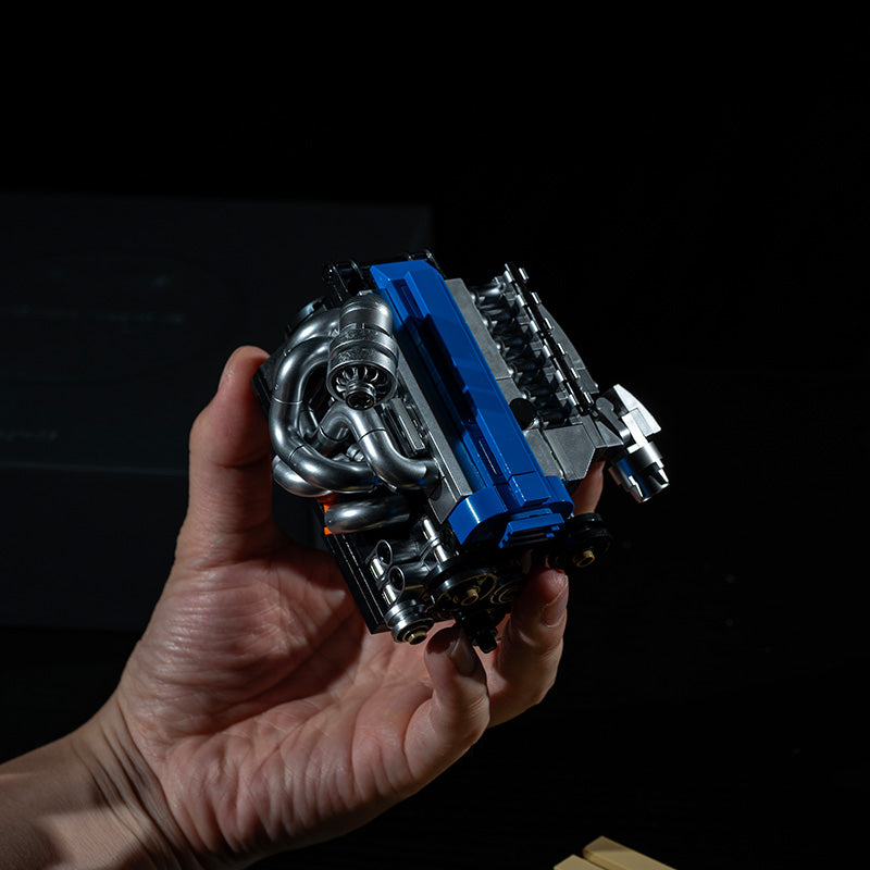 Brick MOC Toyota 2JZ-GTE Mini Engine - Brick Car Merchant