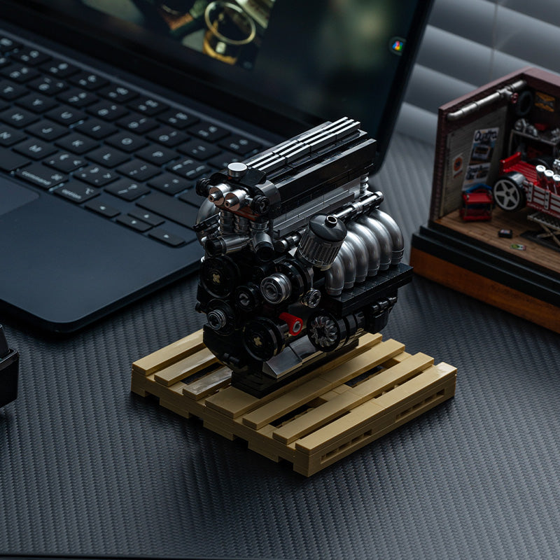 Brick MOC BMW M3 S50 Mini Engine - Brick Car Merchant