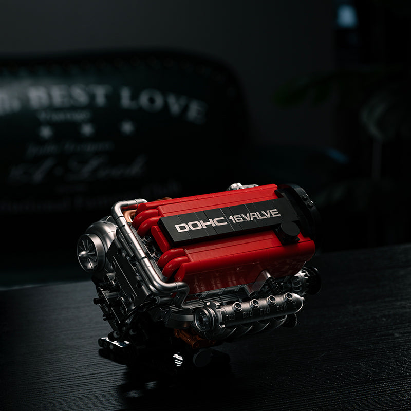 Brick MOC Mitsubishi 4G63 Engine - Brick Car Merchant