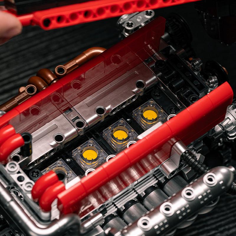 Brick MOC Mitsubishi 4G63 Engine - Brick Car Merchant