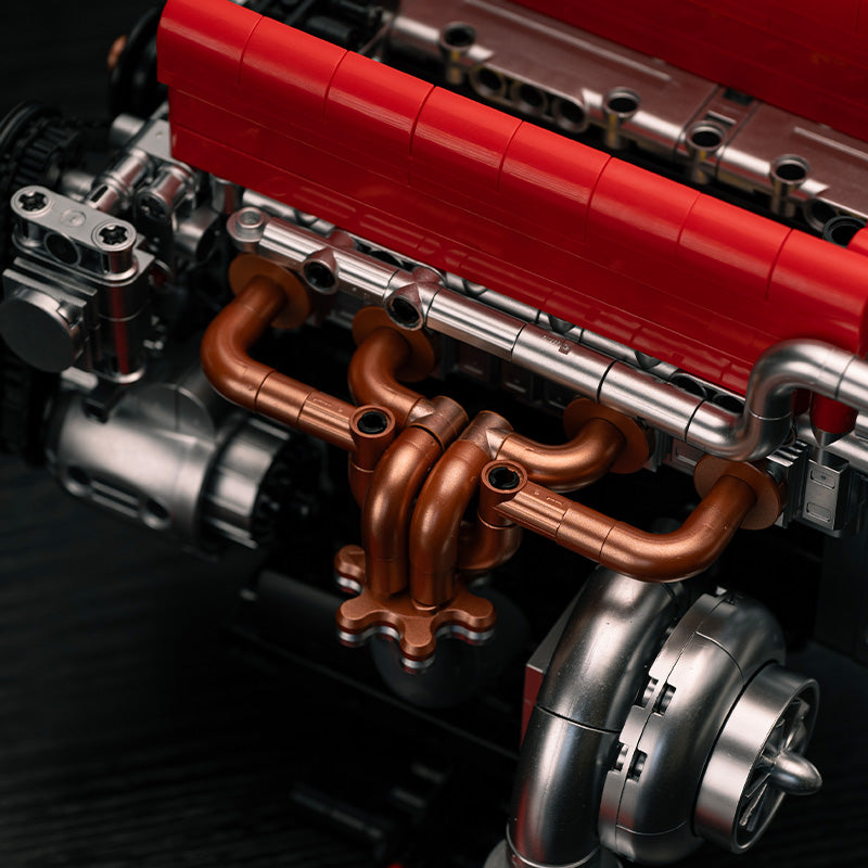 Brick MOC Mitsubishi 4G63 Engine - Brick Car Merchant