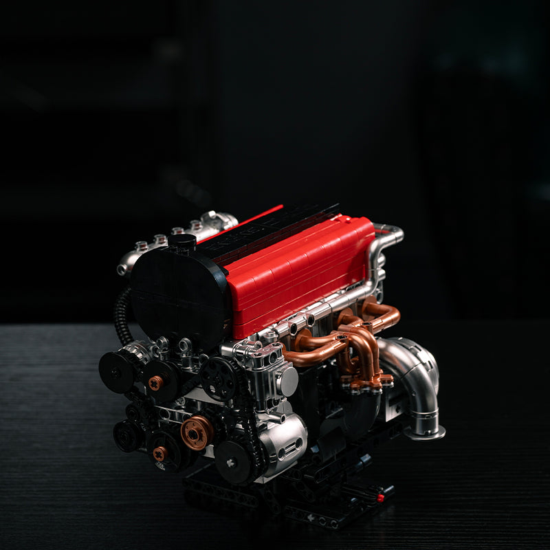 Brick MOC Mitsubishi 4G63 Engine - Brick Car Merchant