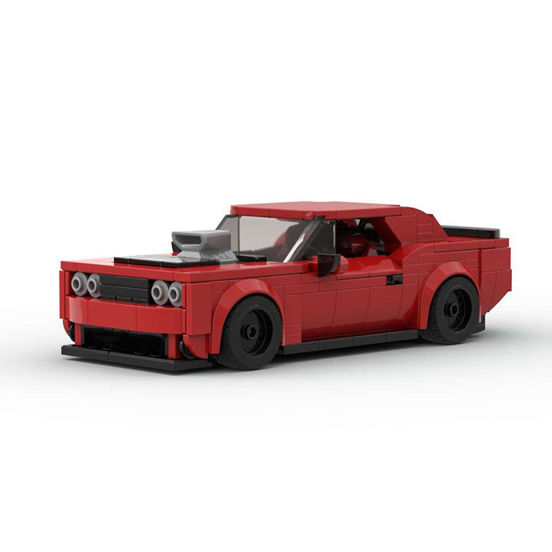 Brick MOC Dodge Charger - Brick Car Merchant