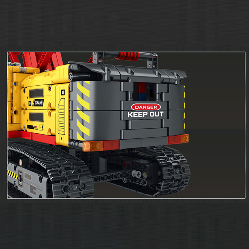 Brick MOC Dragline Excavator Remote Control | 1321pcs - Brick Car Merchant