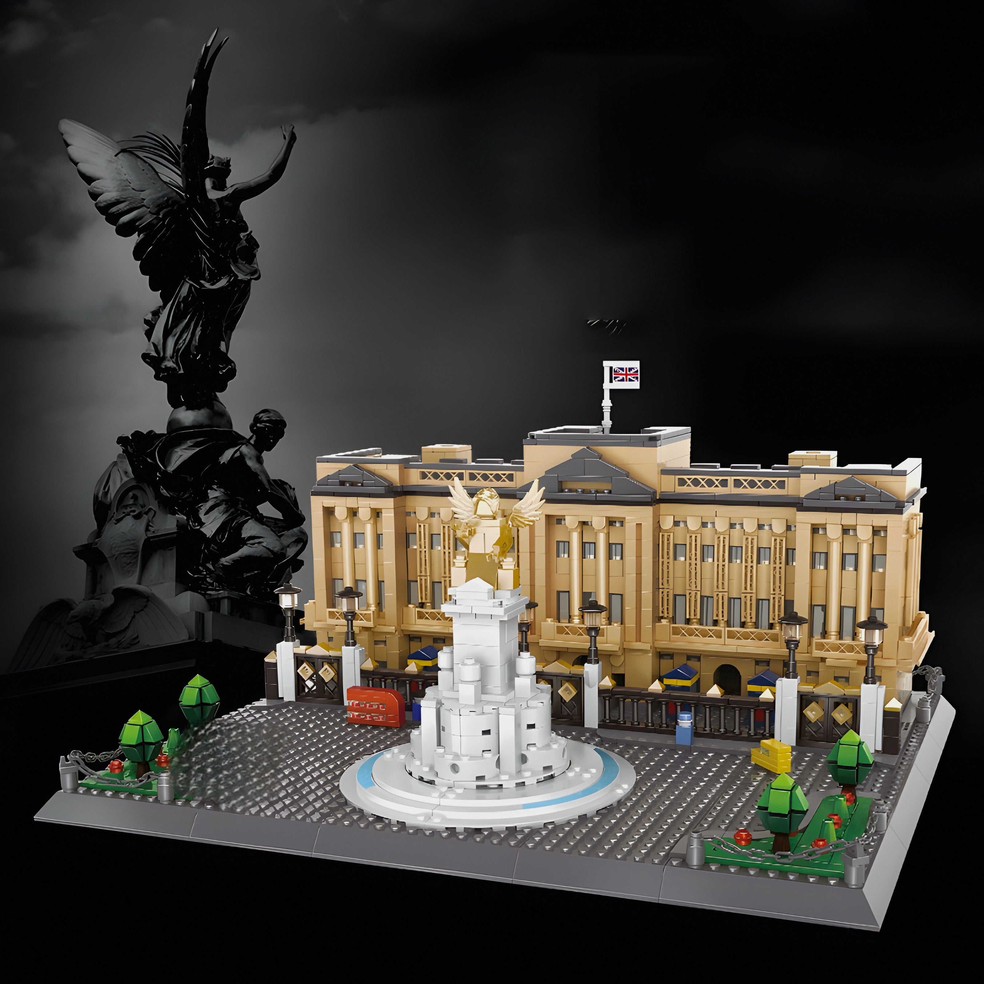 Brick MOC Buckingham Palace | 1696pcs - Brick Car Merchant